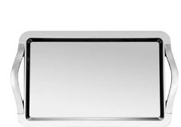 BANDEJA 60X40CM C/ASA INOX NEWPORT